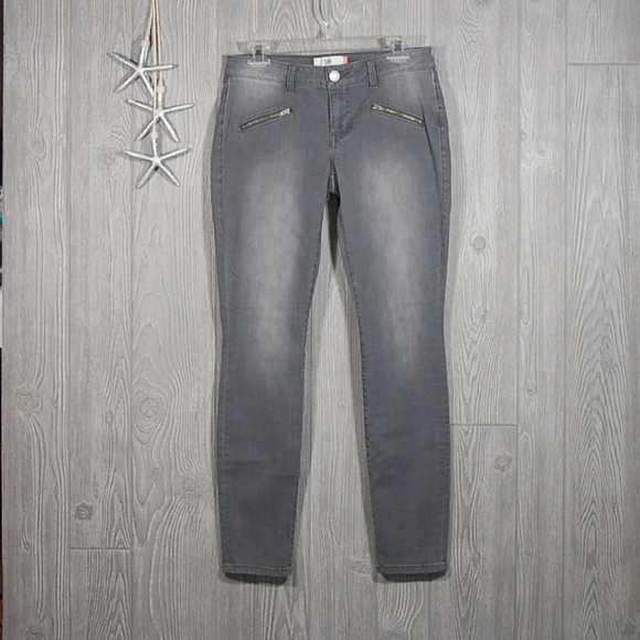 CAbi Skinny Jeans 5167 Gray Size 6 - Picture 8 of 8